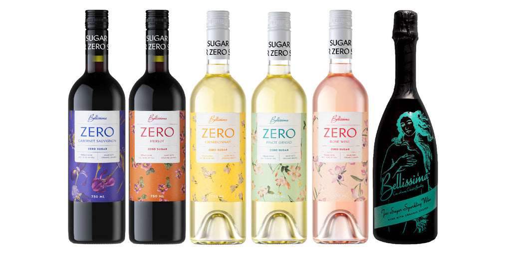 【70％OFF】 6-Pack Wine Sugar Zero Bellissima Sampler Wine CellarStash – 邦楽