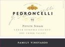 Pedroncelli Family Vineyards Petite Sirah 2018