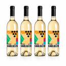 Vino Voyage Award Winning Wines Carluzzo Pinot Grigio 4 Bottle Set