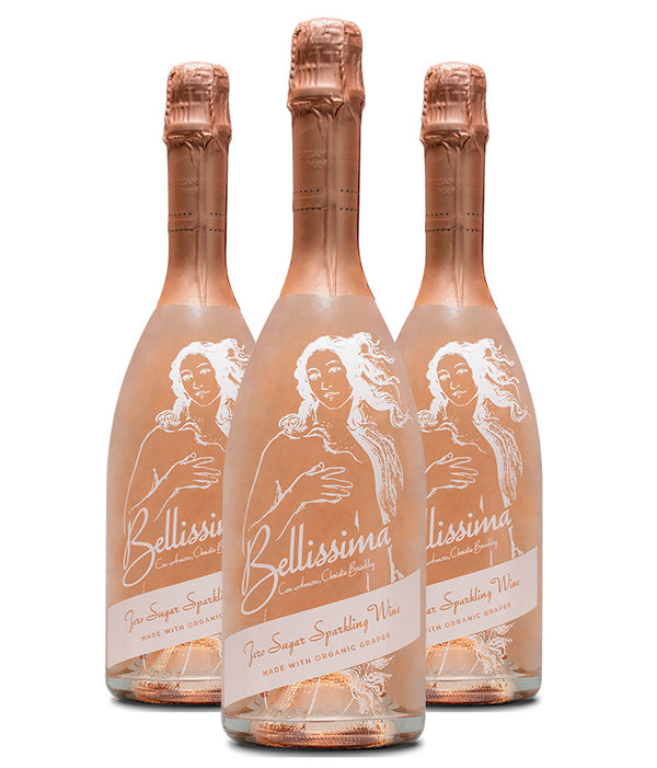 Bellissima Sparkling Zero Sugar Rosé 750mL  Bundle Pack