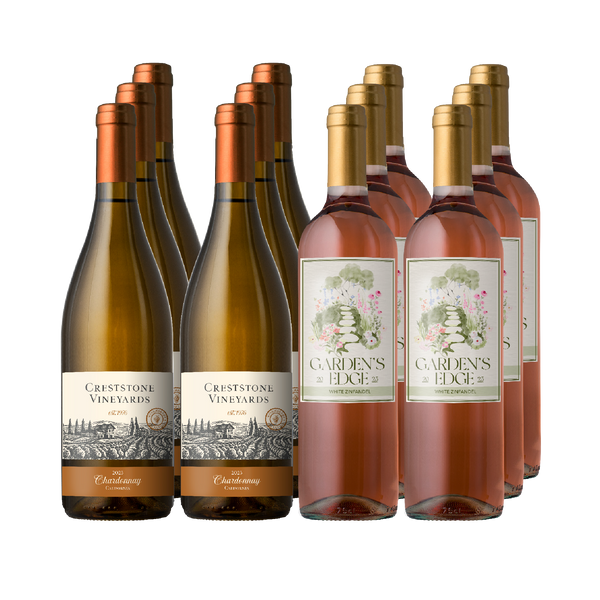 Black Friday California Best 12 Bottle Wine Set All White