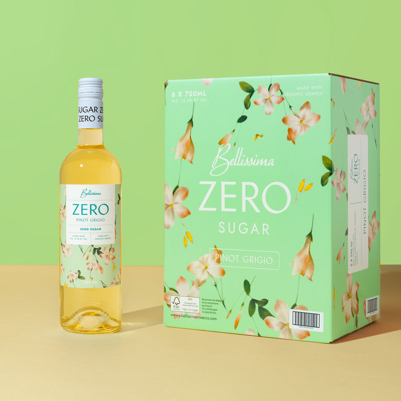 Bellissima Zero Sugar Pinot Grigio  Bundle Pack