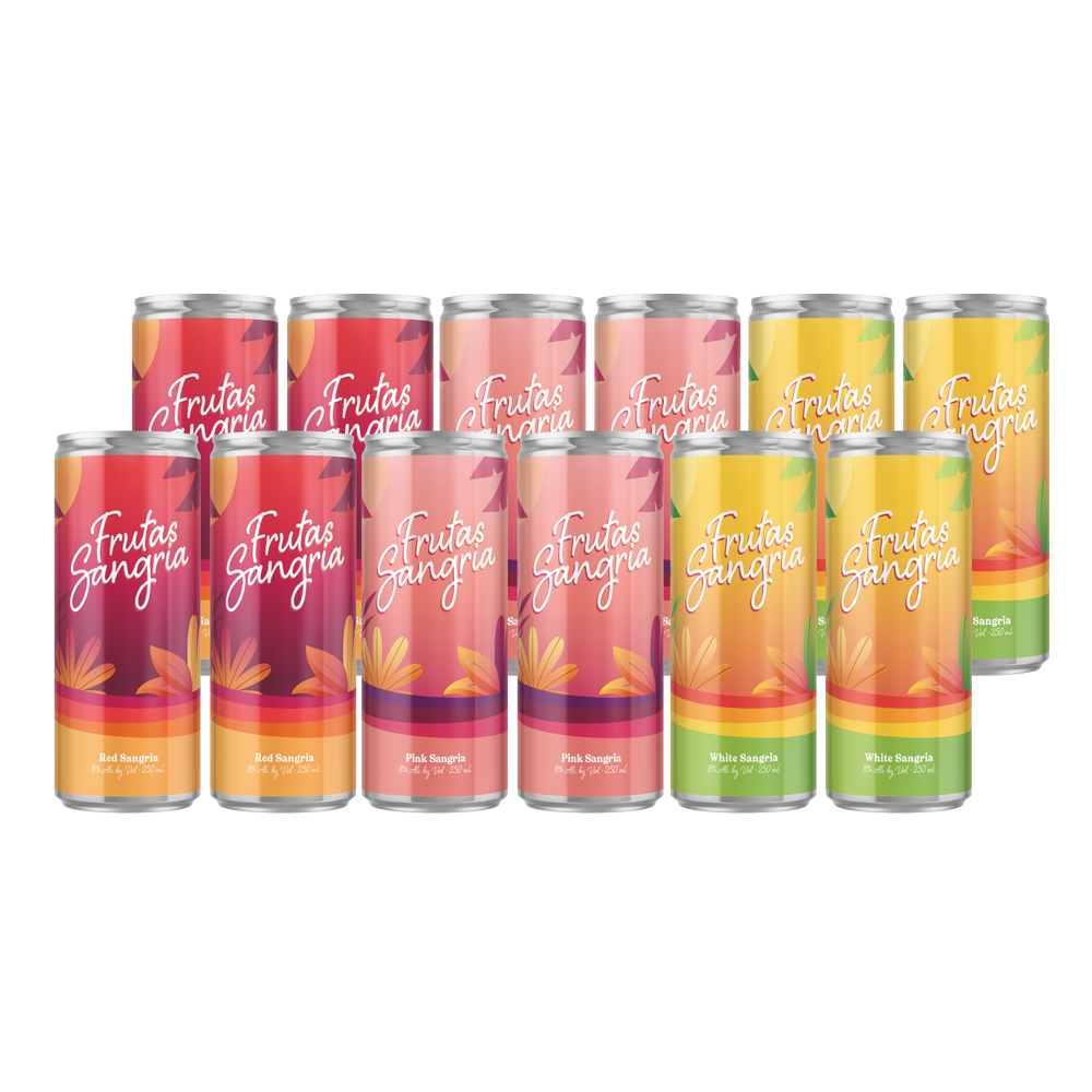 Frutas Sangria 250ml Cans Mixed 12-Pack