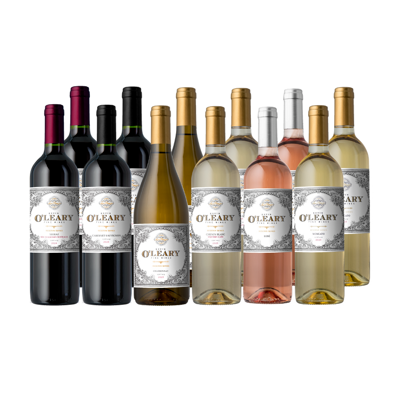 Kevin O’Leary Reserve 12 Bottle Wine Set Mixed