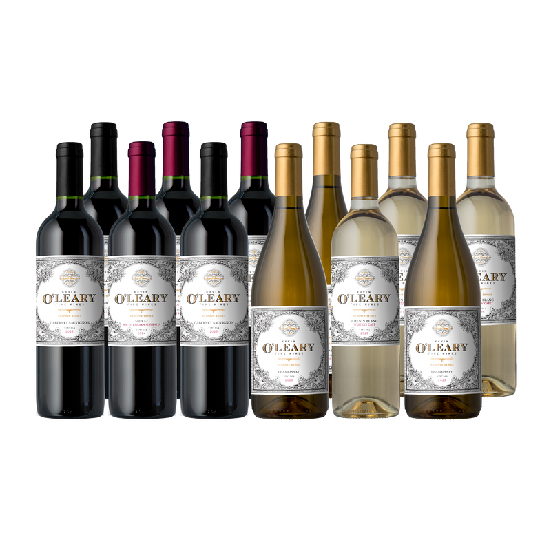 Kevin O’Leary Reserve 12 Bottle Wine Set Red and White