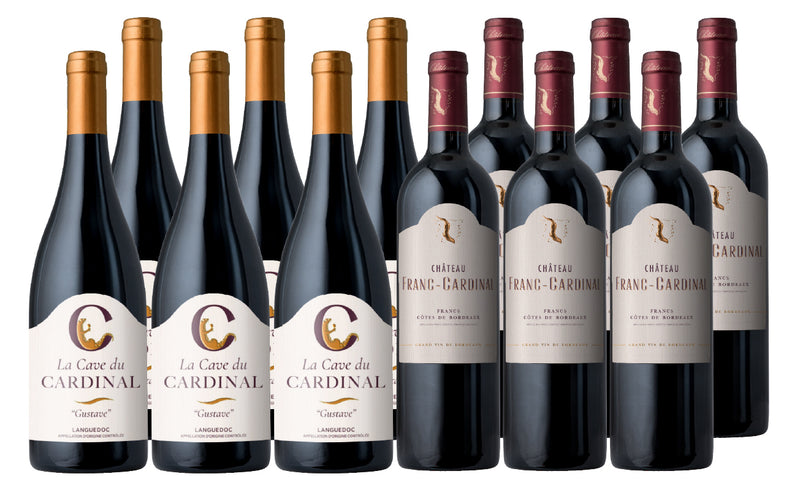 Buy 4, Get 8 FREE: The Cardinal Bordeaux Duo!