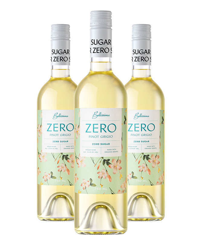 Bellissima Zero Sugar Pinot Grigio  Bundle Pack