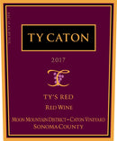 Ty Caton Vineyards Estate Ty's Red 2017