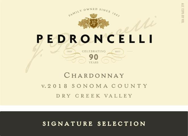 Signature Selection Dry Creek Valley Chardonnay 2018