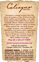 Calcagno Cellars VinTino Cabernet Franc 2012