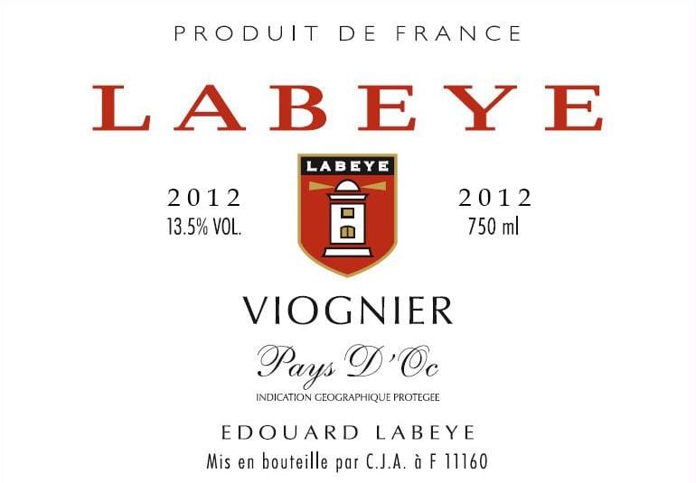 Labeye Viognier 2012