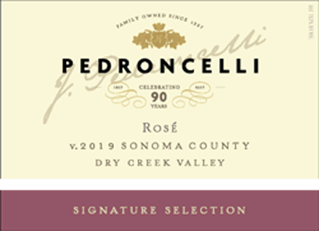 Pedroncelli Signature Selection Rosé 2019