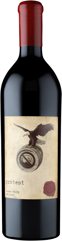 Protest Red Blend Aged in Rye Whiskey Barrels