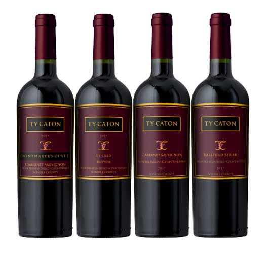 Saint Patrick's Day Gold Medal 4-Pack - Ty Caton Vineyards