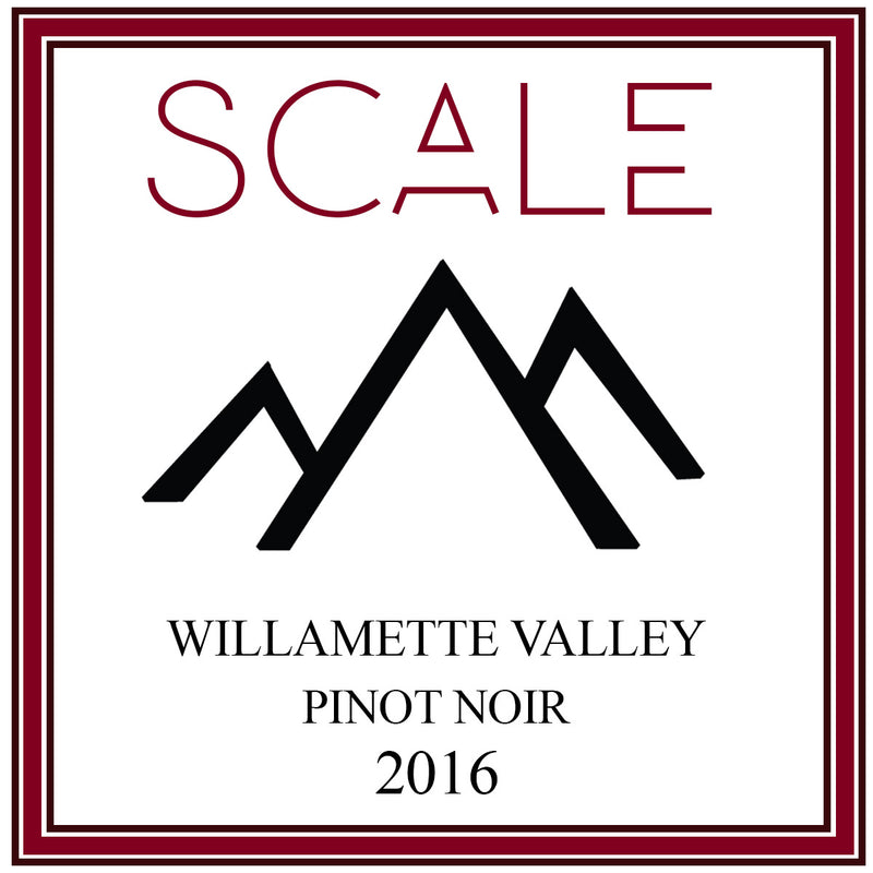 Uncorqed Selections Scale Willamette Valley Pinot Noir 2016