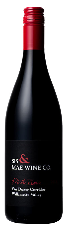 Sis & Mae Wine Co. Pinot Noir Van Duzer Corridor 2018